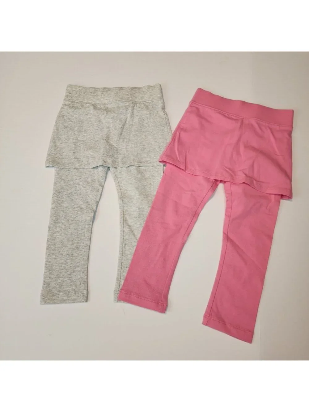 Old Navy skirt leggings bundle of 2 Gray Pink sz 3T NEW